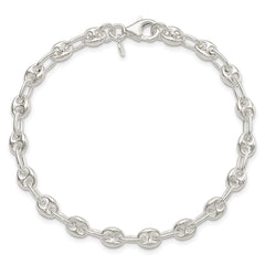 Sterling Silver Polished Fancy Link Bracelet QG5966-7.5
