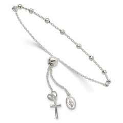 Sterling Silver Adjustable Rosary Bracelet QG6561