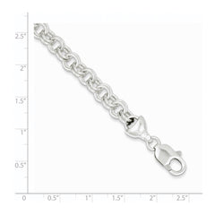 Sterling Silver 7.5inch Double Link Bracelet QH163-7.5