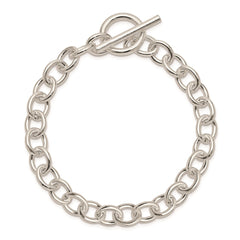 Sterling Silver 7.5inch Fancy Link Bracelet QH197-7.5