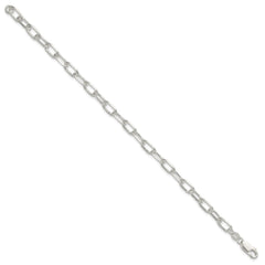 Sterling Silver 8.25inch Fancy Link Bracelet QH208-7.5
