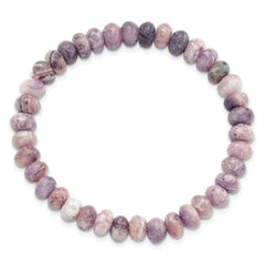 Charoite 7mm Beaded Stretch Bracelet QH5733