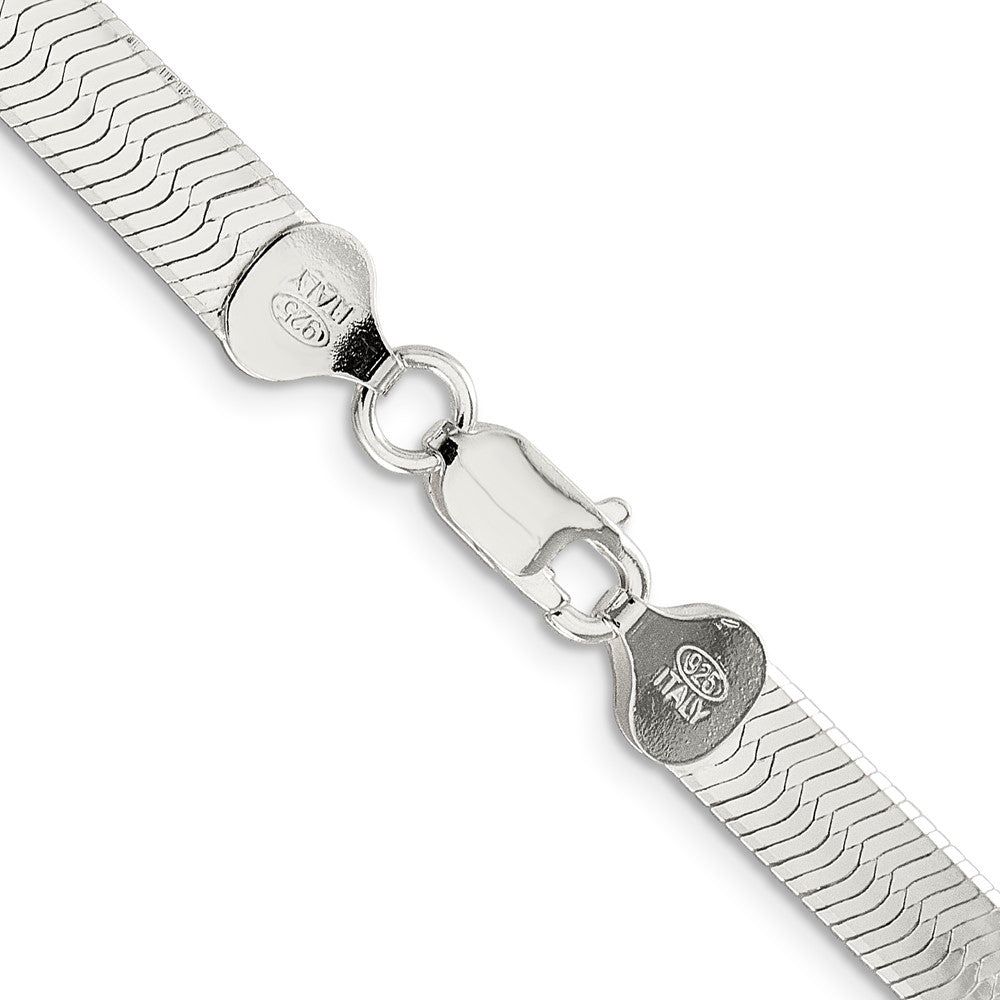 Sterling Silver 7.3mm Magic Herringbone ChainQHB080