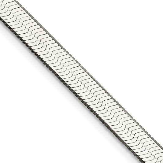 Sterling Silver 7.3mm Magic Herringbone ChainQHB080