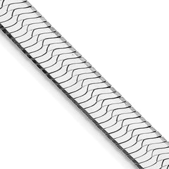 Sterling Silver Rhodium-plated 8.75mm Magic Herringbone ChainQHB100R