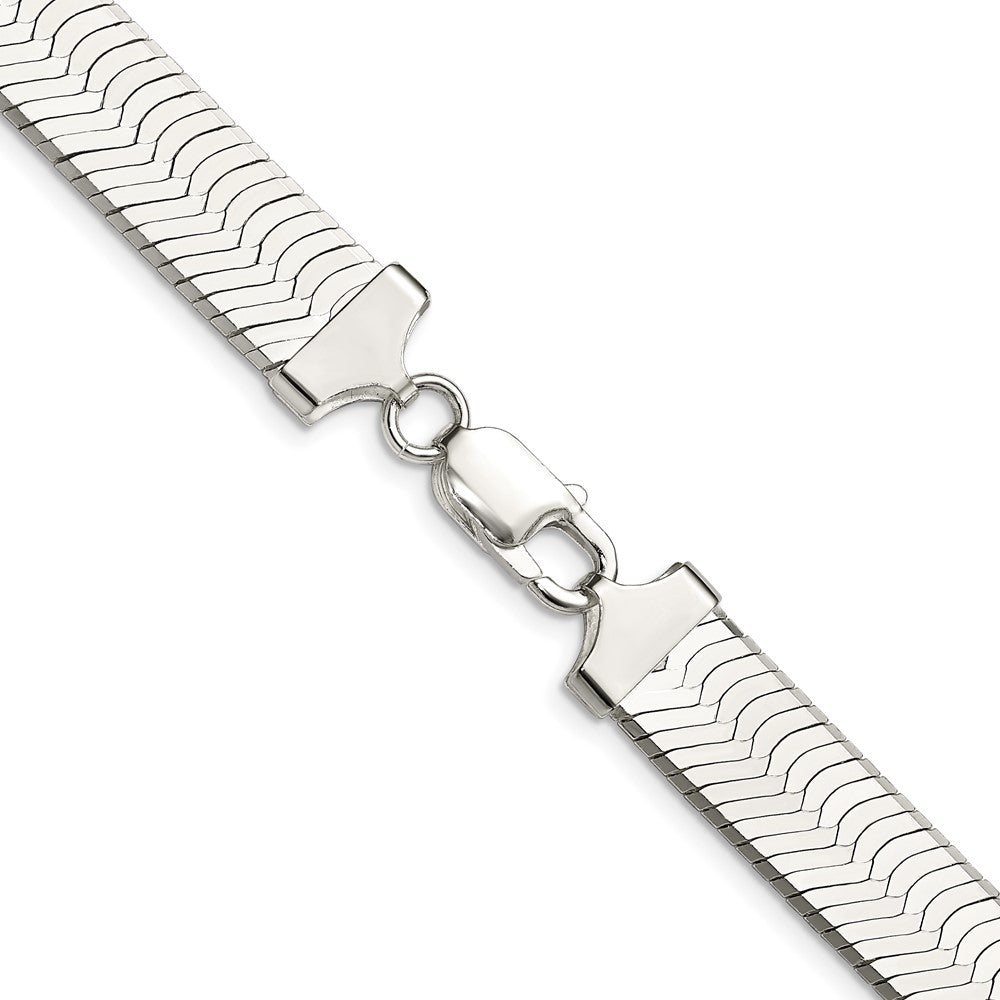 Sterling Silver 10.5mm Magic Herringbone ChainQHB120