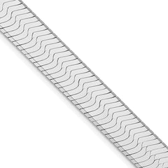 Sterling Silver Rhodium-plated 10.5mm Magic Herringbone ChainQHB120R