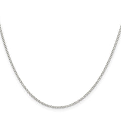 Sterling Silver 1.5mm Diamond-cut Cable ChainQHC022