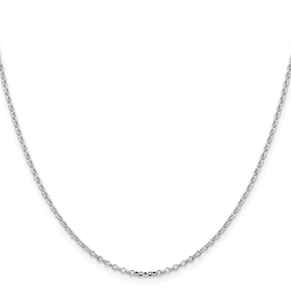 Sterling Silver 1.75mm Diamond-cut Cable ChainQHC027
