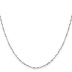 Sterling Silver 1.75mm Diamond-cut Cable ChainQHC027