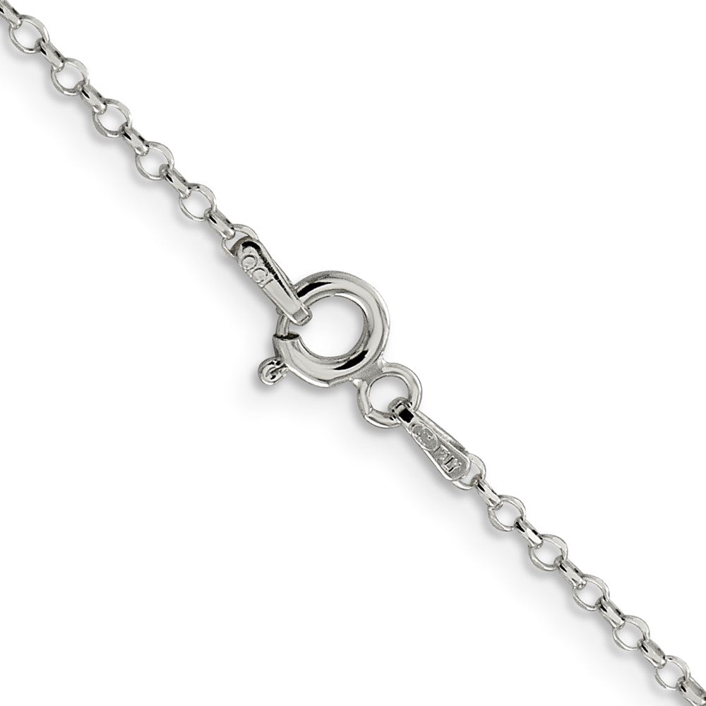 Sterling Silver 1.75mm Diamond-cut Cable ChainQHC027