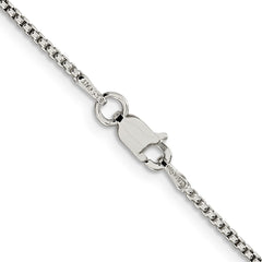 Sterling Silver 1.5mm Round Box ChainQHX028