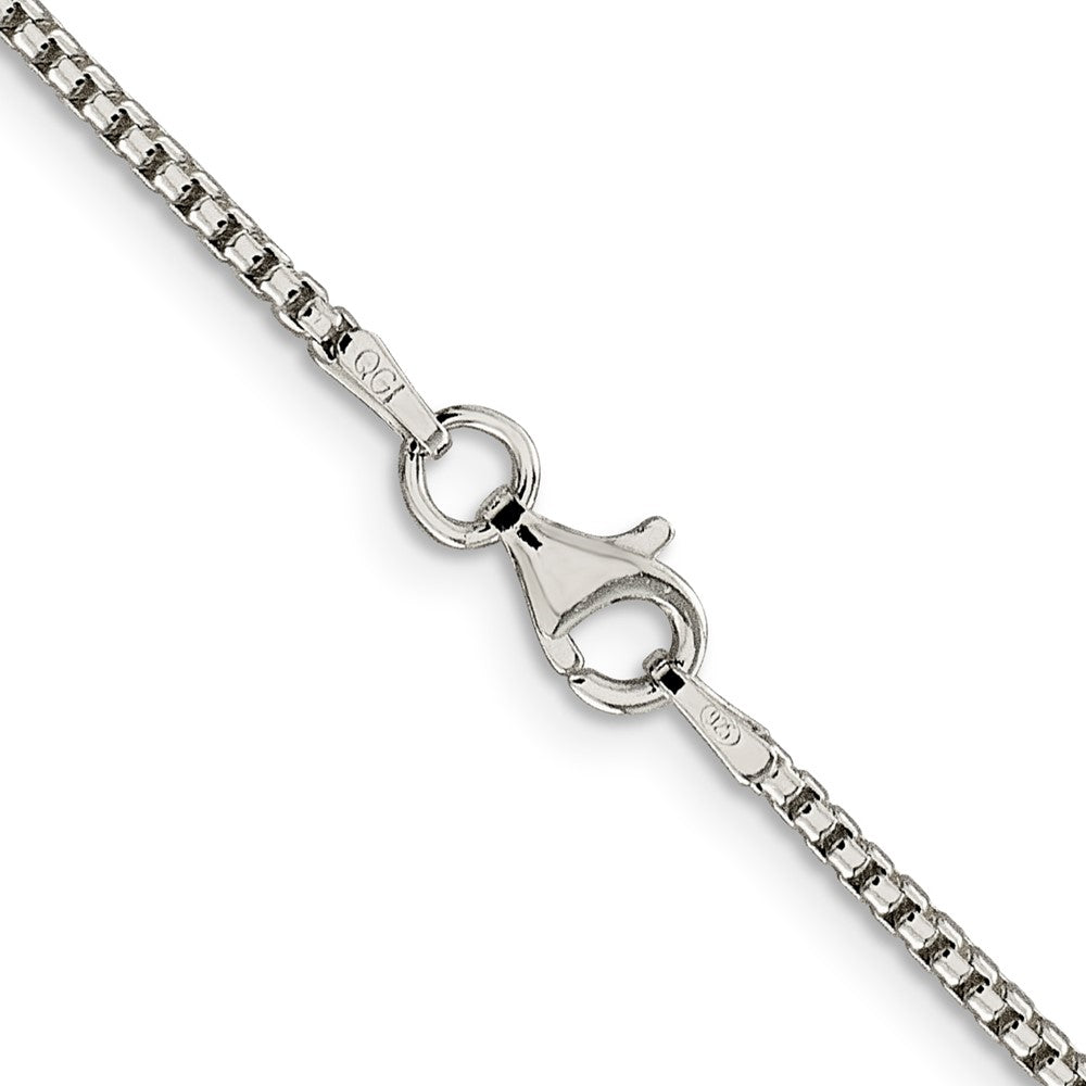 Sterling Silver 1.75mm Round Box ChainQHX035