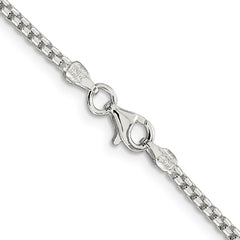 Sterling Silver 2mm Round Box ChainQHX040