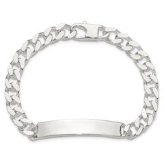 Sterling Silver 8in Curb ID Bracelet QID242-8