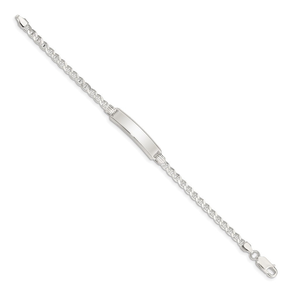 Sterling Silver Children's ID Bracelet QID33-6