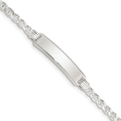 Sterling Silver Children's ID Bracelet QID33-6