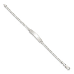 Sterling Silver Children's ID Bracelet QID34-6