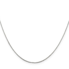Sterling Silver 1mm Beaded ChainQK25