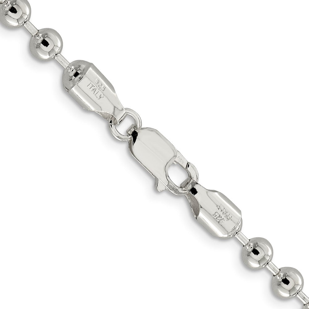 Sterling Silver 5mm Beaded ChainQK84