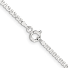 Sterling Silver 2.25mm Flat Anchor ChainQLFA050