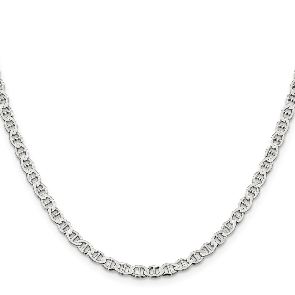 Sterling Silver 4mm Flat Anchor ChainQLFA080