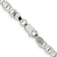 Sterling Silver 4.75mm Flat Anchor ChainQLFA100