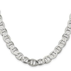 Sterling Silver 8.9mm Flat Anchor ChainQLFA180