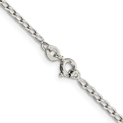 Sterling Silver 2mm Open Elongated Link ChainQLL060
