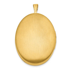 1/20 Gold Filled 26mm 2-Frame Oval Locket QLS112