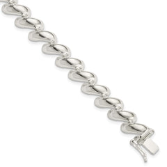 Sterling Silver 10mm San Marco Bracelet QM17-7
