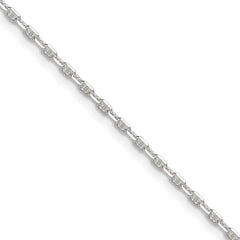 Sterling Silver Polished and D/C 1.75mm Mariner Link ChainQMA050