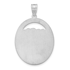 Sterling Silver/Rhod-plated 1 Birthstone with 14k Bezel Family Pendant QMP9_1G--6