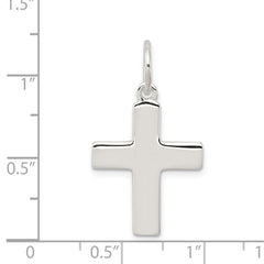 Sterling Silver Latin Cross Charm QP1139