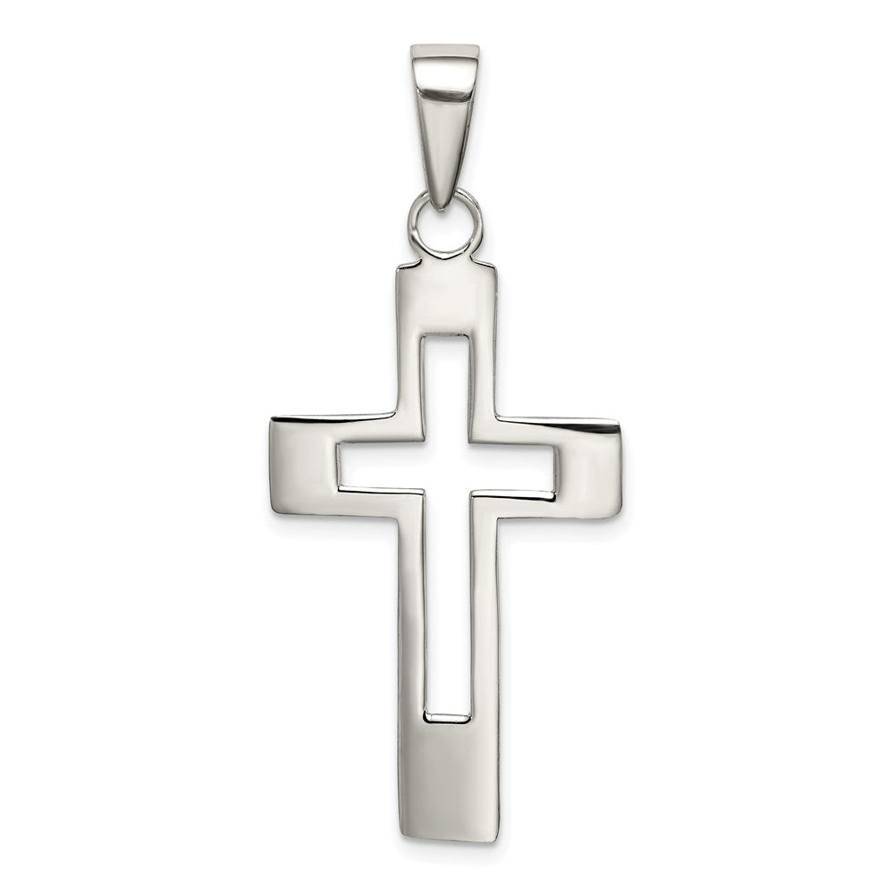Sterling Silver Cross Pendant QP1141
