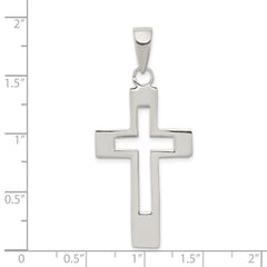Sterling Silver Cross Pendant QP1141