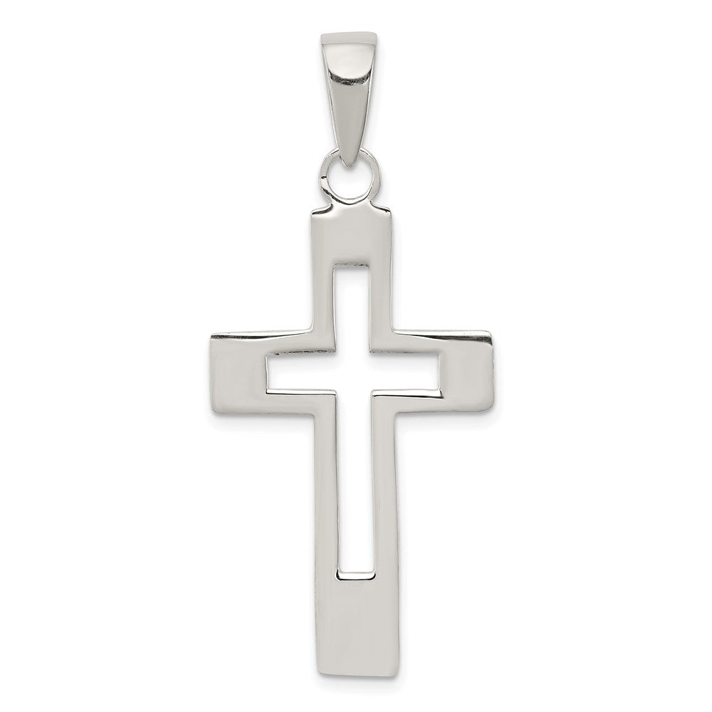 Sterling Silver Cross Pendant QP1141