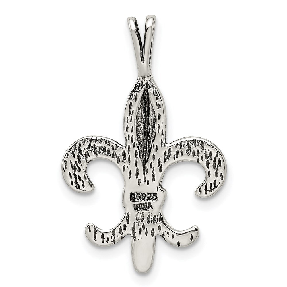 Sterling Silver Fleur De Lis Charm QP1144