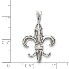 Sterling Silver Fleur De Lis Charm QP1144