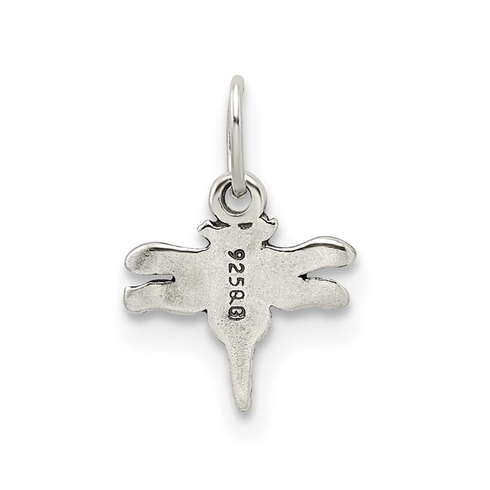 Sterling Silver Antiqued Dragonfly Charm QP1156