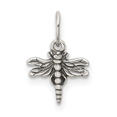 Sterling Silver Antiqued Dragonfly Charm QP1156