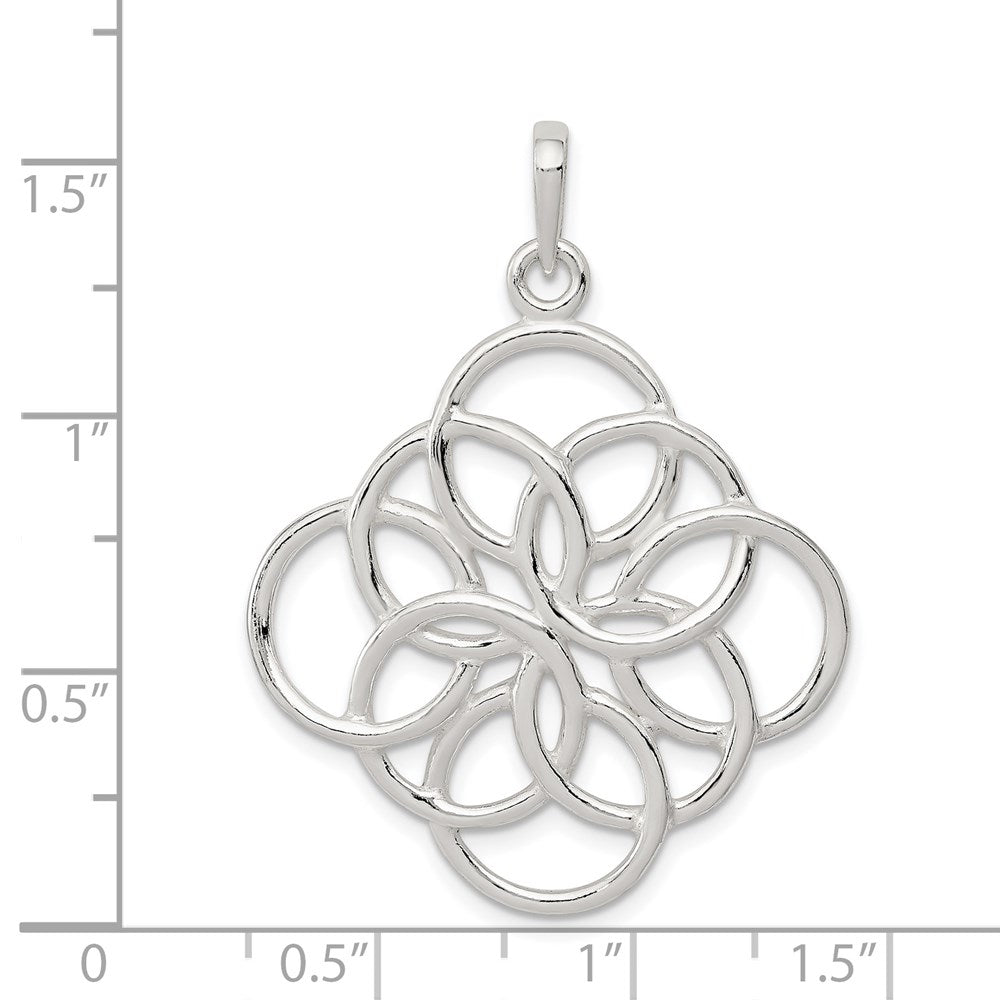 Sterling Silver Pendant QP1189