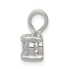Sterling Silver CZ Pendant QP14