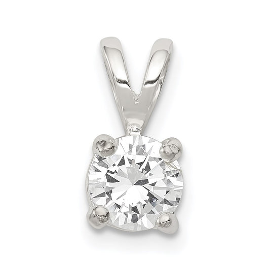 Sterling Silver CZ Pendant QP14