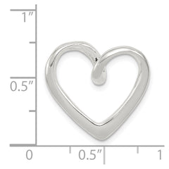 Sterling Silver Heart Pendant QP2786