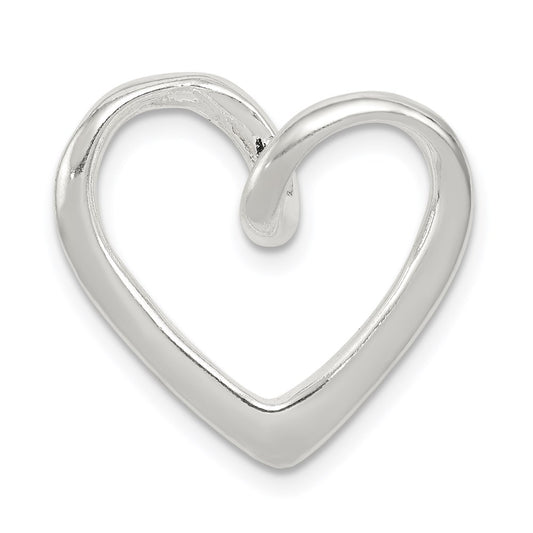 Sterling Silver Heart Pendant QP2786
