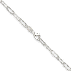 Sterling Silver Rhodium-plated Polished 3.15mm Paperclip ChainQPCL080R