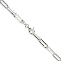 Sterling Silver Polished 4.5mm Paperclip ChainQPCL120