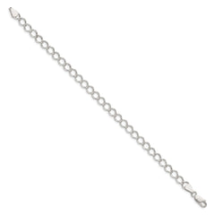 Sterling Silver 5.75mm Fancy Open Curb Chain QPE14-8