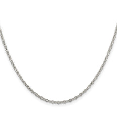 Sterling Silver 2.25mm Fancy Navette Link ChainQPE16